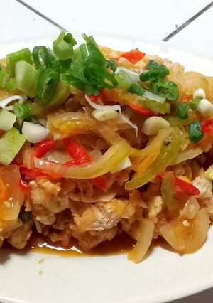 Foto resep Asam manis fillet ikan tepung