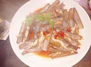 A picture of ốc móng tay xào bơ tỏi