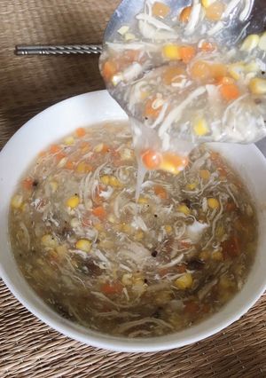 Hình của món Súp gà.