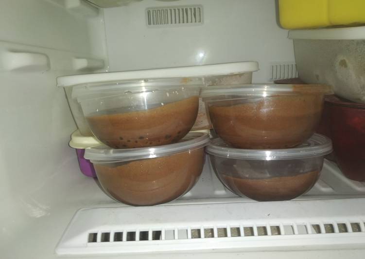Bagaimana Menyiapkan Home Made Es Krim Haan with Chocolatos and Choco chips yang Lezat Sekali
