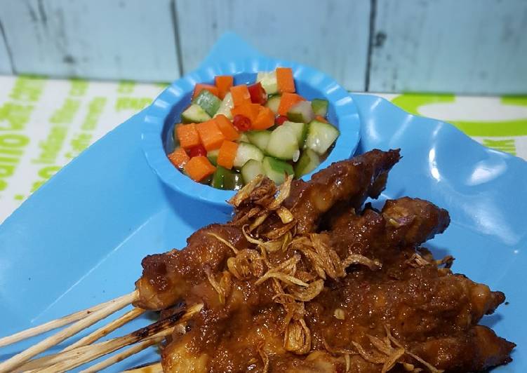 Sate Ayam Madura Bumbu Kacang ala @ichairawan