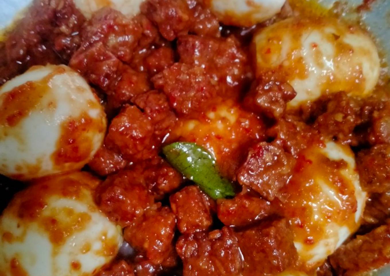 Telur Tempe Balado