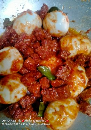 Foto resep Telur Tempe Balado