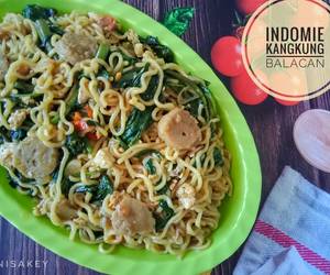 Masakan Populer Indomie Kangkung Balacan  Ala Restoran