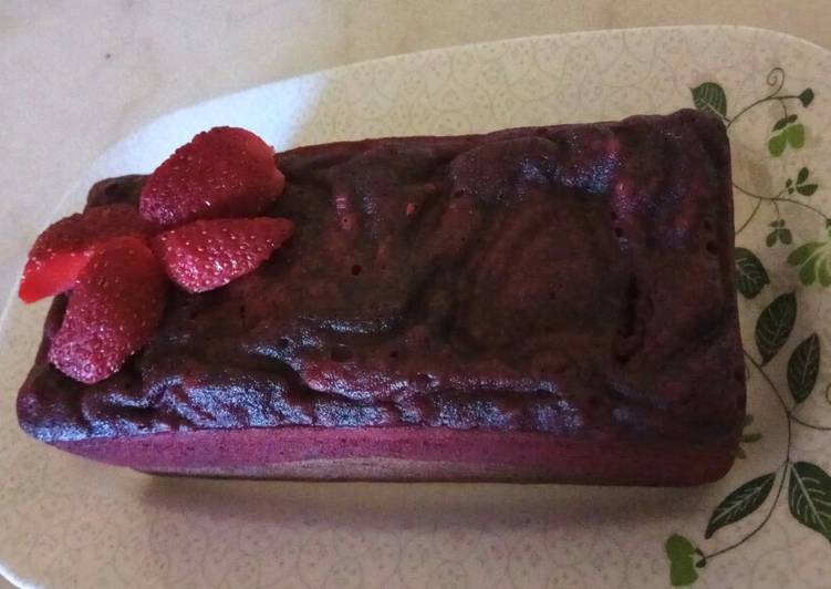 Red Velvet Brownies Kukus