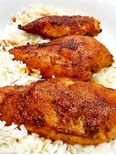 Una foto de Pechuga de pollo oriental
