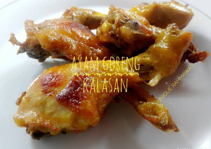 Tutorial Membuat Resep Ayam goreng kalasan