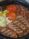 Baked beans (homemade)
