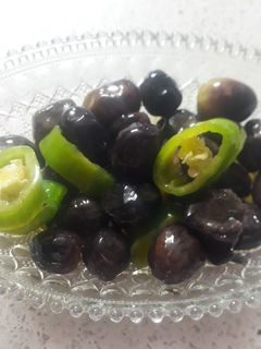 صورة لوصفة زيتون اسمر