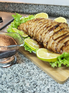 Una foto de Lomo de cerdo en salsa de tamarindo