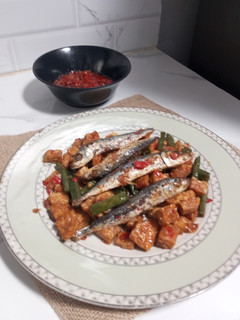 Foto resep Oseng Tempe Ikan Asin