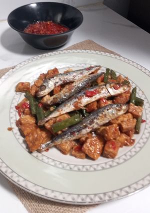 Foto resep Oseng Tempe Ikan Asin