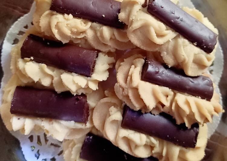 Resep Semprit choco stik Anti Gagal