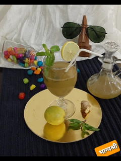 रिफ्रेशिंग जिंजर लेमन (refreshing ginger lemon recipe in marathi) रेसिपी चे मुख्य फोटो