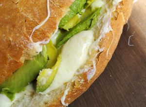 Una foto de Torta de aguacate