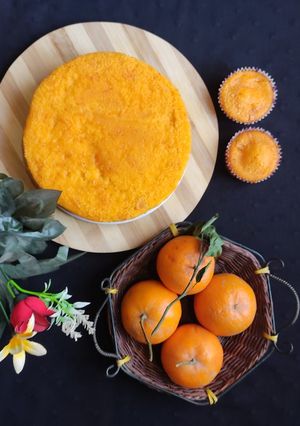 A picture of Orange cake 🇬🇧🇬🇧.