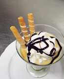 Crema piña y licor de café