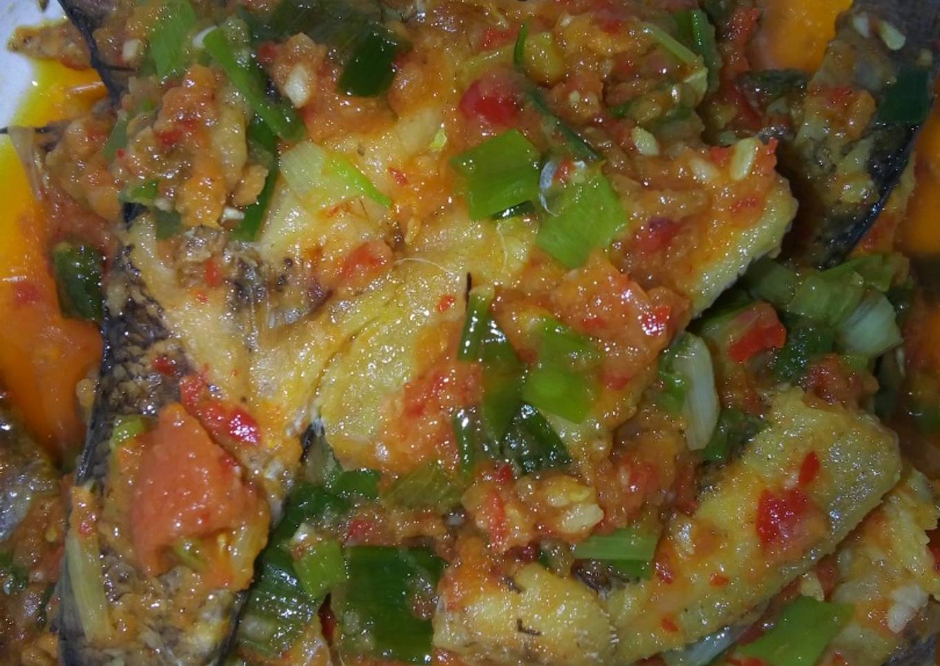Rica-Rica Ikan Asin Gabus