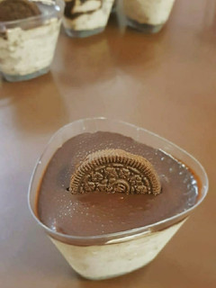 A picture of Oreo Mousse Shots.