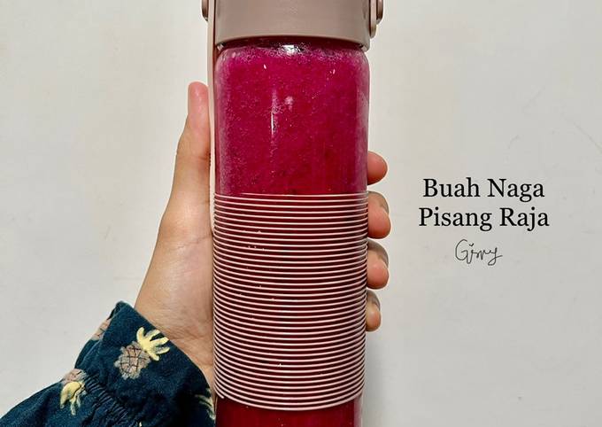 Resep Jus Buah Naga Pisang Raja Oleh Gisry Septianty Cookpad 3965