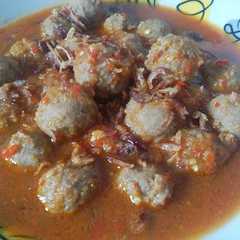 A picture of Bakso Pedas Manis.