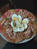 Ensalada de tomate rosa
