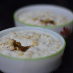 A picture of Bundi raita.