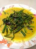 Sayur Pakis Kuah Santan