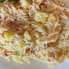 A picture of Pilau njeri.