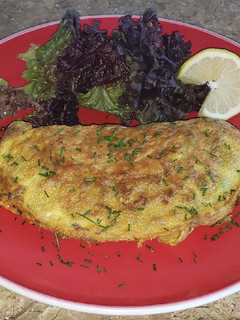 Una foto de Omelette de verduras
