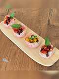 Panier de jambon Serrano aux tomates