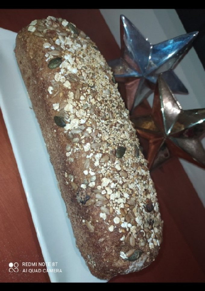 Una foto de Pan de semillas