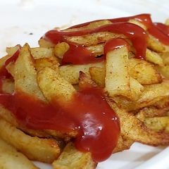 A picture of French fries.