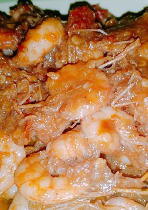 Foto resep Udang asam manis (pedas)