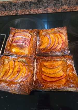 Una foto de Tarta de manzana