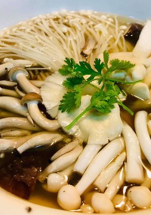 Hình của món Canh nấm bổ dưỡng.