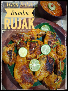 Foto resep Ayam Bakar Bumbu Rujak
