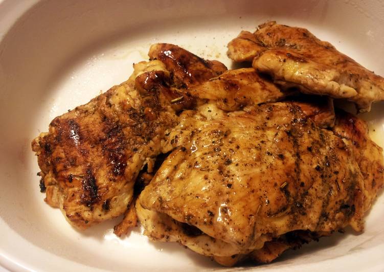 Steps to Prepare Homemade Balsamic-Glazed Chicken