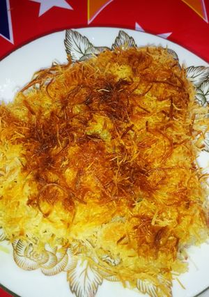 صورة لوصفة الكنافة بطعم ونكهة جديدة