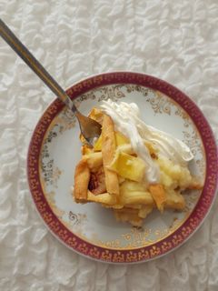 Almás pudingos pite recept fotója