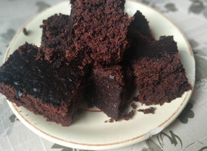 Una foto de Torta de chocolate vegana