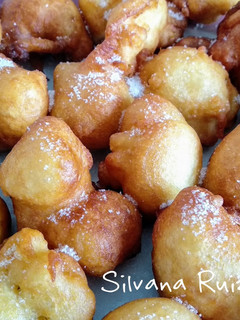 Una foto de 163.🍶🥚Buñuelos rápidos de vainilla