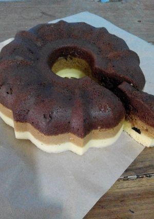 Foto resep Bolu tiramisu (no mixer)