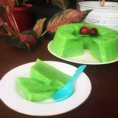 รูปของ Puding Lumut tape ketan ijo