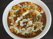 A picture of creamy paneer recipe