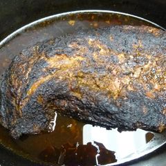 A picture of Lee's Hickory Smoked Whole Beef Brisket.