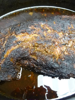 A picture of Lee's Hickory Smoked Whole Beef Brisket.