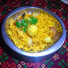 Onion rice A picture of Onion rice.