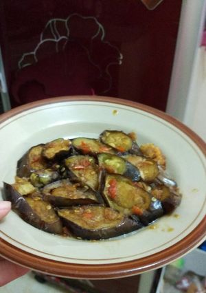 Foto resep Terong goreng pedas