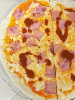 Una foto de "Pizza" rápida para el antojo